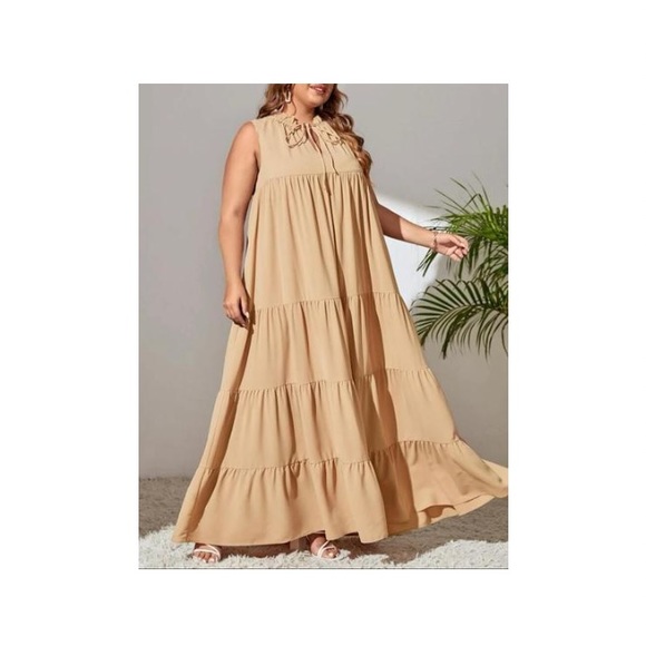 SHEIN Dresses & Skirts - Shein Curve Tier Smock Dress💕